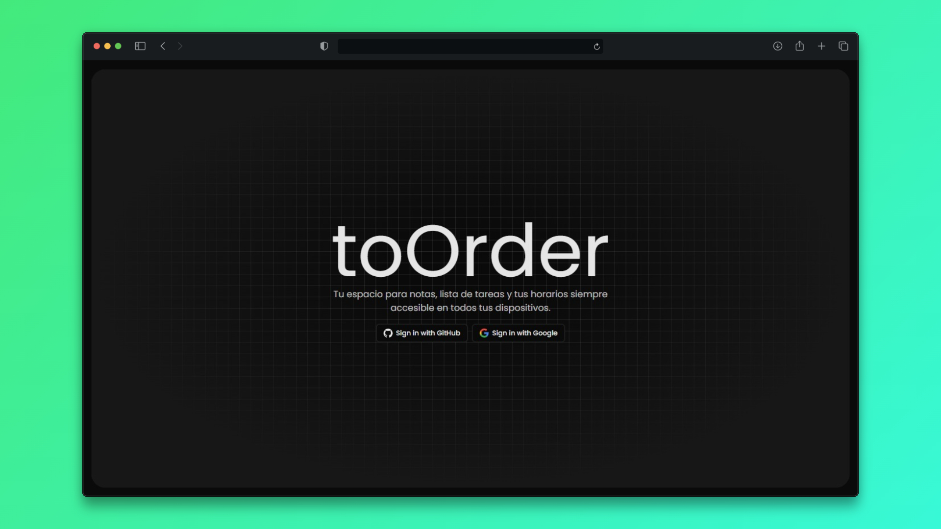 toOrder